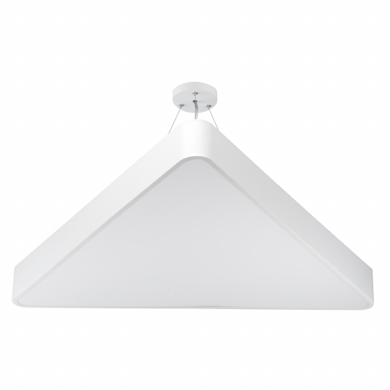 Светильник светодиодный Geometria ЭРА Delta SPO-151-W-40K-030 30Вт 4000К 2900Лм IP40 600*600*80 белый подвесной