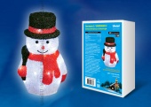 Фигура светодиодная «Снеговик-3» ULD-M1827-030/STA WHITE IP20 SNOWMAN-3 с гарантией 