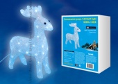 Фигура светодиодная «Олень» ULD-M3739-040/STA WHITE IP20 DEER с гарантией 