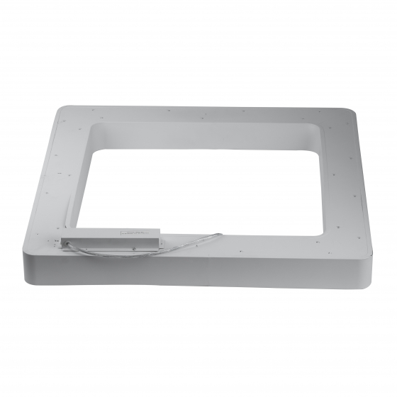 Светильник светодиодный Geometria ЭРА Quadro SPO-162-W-40K-070 70Вт 4000К 4200Лм IP40 800*800*80 белый подвесной