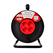 Удлинитель силовой на катушке RG4-1630-SMART С Т/З 4-Х МЕСТН С З/К 16А 30М 8863 - купить в Новосибирске