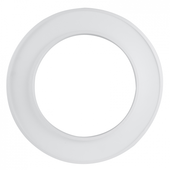 Светильник светодиодный Geometria ЭРА Ring SPO-133-W-40K-045 45Вт 4000К 3200Лм IP40 600*600*80 белый подвесной