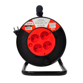 Удлинитель силовой на катушке RN4-0620-SMART С Т/З 4-Х МЕСТН БЕЗ З\К 6А 20М 8742 - купить в Новосибирске