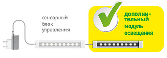 LM-3-840-C3-addl Дополнительный модуль ЭРА 300мм с гарантией 