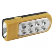 TKB8L Фонарь Трофи 2 в1 8LED +1LED, пластик, 3xAA, полиб с гарантией 