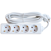 Удлинитель 4G-3-SMART 4-Х МЕСТН 10А С З/К 3М 8343 - купить в Новосибирске