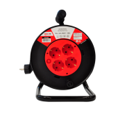 Удлинитель силовой на катушке RG4-1620-SMART С Т/З 4-Х МЕСТН С З/К 16А 20М 8862 - купить в Новосибирске