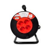 Удлинитель силовой на катушке RG4-1030-SMART С Т/З 4-Х МЕСТН С З/К 10А 30М 8803 - купить в Новосибирске