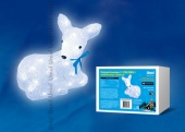 Фигура светодиодная «Лежащий оленёнок-1» ULD-M2926-040/STA WHITE IP20 LYING FAWN-1 с гарантией 