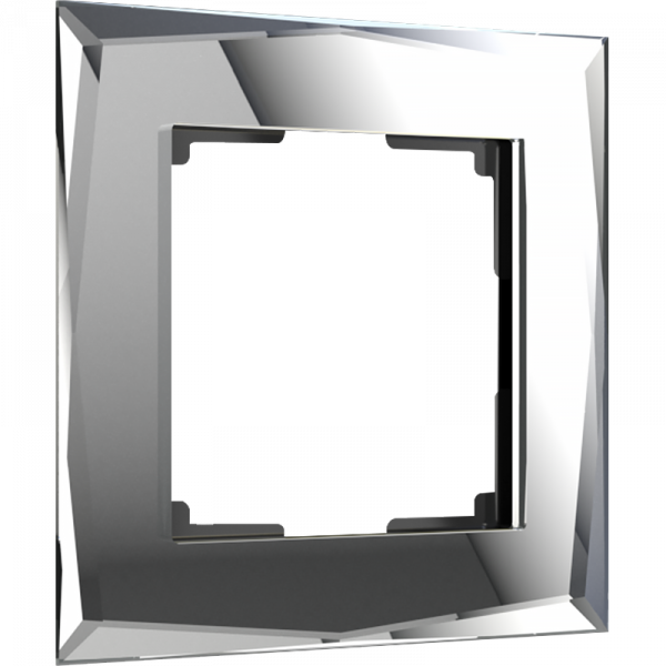 Рамка на 1 пост Werkel WL08-Frame-01 Diamant Зеркальные - купить в Новосибирске