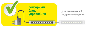 LM-8,5-840-C3 Сенсорный блок управления ЭРА 800мм с гарантией 