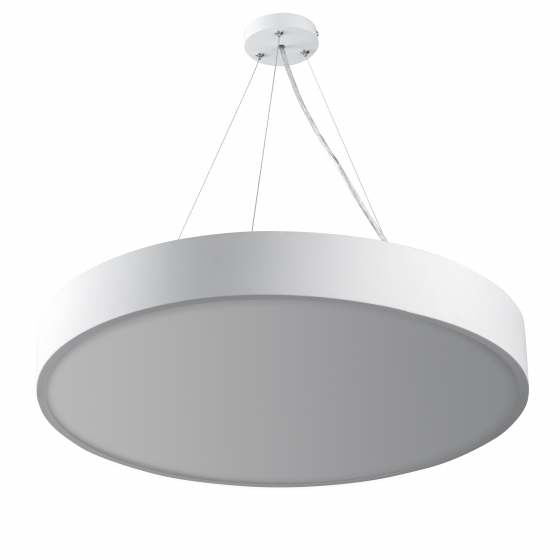 Светильник светодиодный Geometria ЭРА Ring SPO-131-W-40K-045 45Вт 4000К 4000Лм IP40 600*600*80 белый подвесной