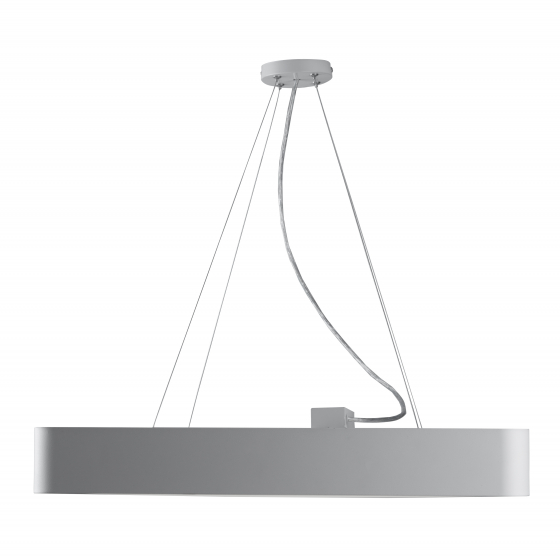 Светильник светодиодный Geometria ЭРА Quadro SPO-163-W-40K-050 50Вт 4000К 3700Лм IP40 600*600*80 белый подвесной