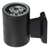 Светильник светодиодный фасадный PWL-145110/24D 1x9w  6500K  BL  230V/50Hz   Jazzway