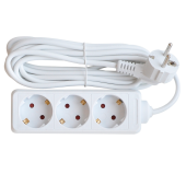 Удлинитель 3G-3-SMART 3-Х МЕСТН 10А С З/К 3М 8333 - купить в Новосибирске
