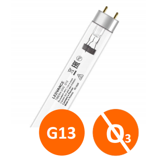 Лампа бактерицидная ЛЛ УФ 15вт G13 TIBER A UVC T8 LEDVANCE