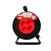 Удлинитель силовой на катушке RG4-1050-SMART С Т/З 4-Х МЕСТН С З/К 10А 50М 8805 - купить в Новосибирске
